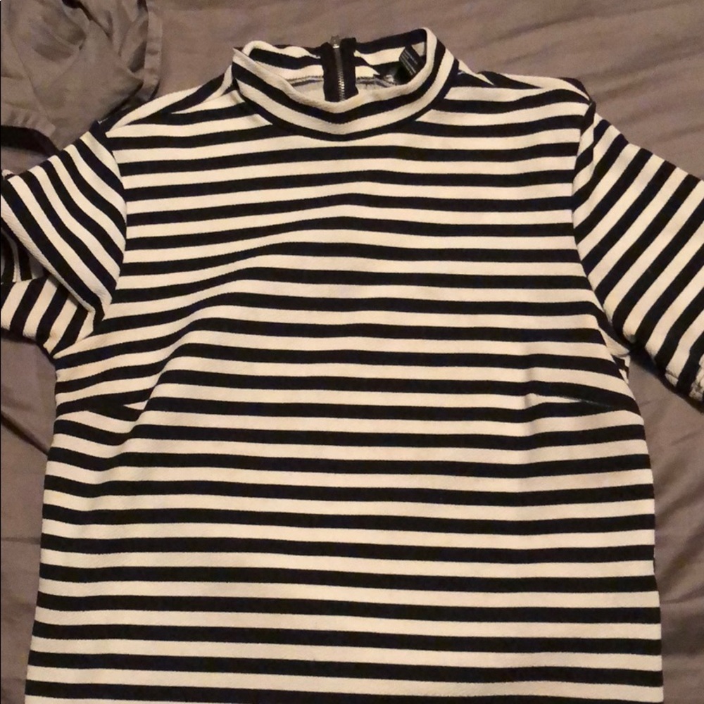 Black & White Stripe Top (Forever 21)